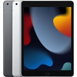 iPad (9th Gen) 10.2in Wi-Fi 256GB - Silver - A13 Bionic - Touch ID - Lightning - Supports Apple Pencil (1st Gen) and Smart