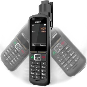 Gigaset R700H Pro Bluetooth/DECT Cordless Phone - Black - Cordless - Corded - 1 x Phone Line - 1 Simultaneous Calls - Spea