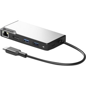 Alogic USB-C Fusion MAX 6-in-1 Hub V2 - for TV/Monitor/Projector/Notebook/Smartphone/Tablet/Desktop PC - 100 W - USB Type 