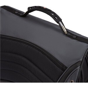 Wenger Saturn 27488140 Carrying Case (Messenger) for 17" Notebook - Black/Gray - Tear Resistant Shoulder Strap - Polyester