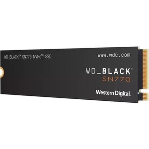 WD Black SN770 WDS100T3X0E 1 TB Solid State Drive - M.2 2280 Internal - PCI Express NVMe (PCI Express NVMe 4.0 x4) - Noteb