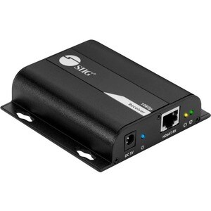 SIIG HDMI HDbitT Over IP Extender with IR - Receiver - Metal Housing Plug-n-Play