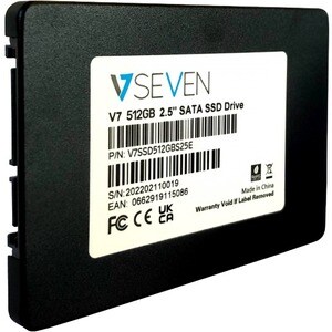 V7 512 GB Solid State Drive - 2.5" Internal - SATA - Bulk