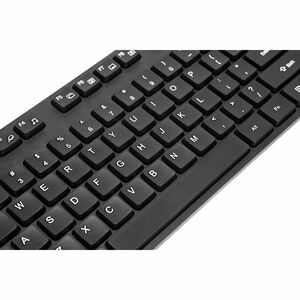Targus BUS0067 Corporate HID Keyboard and Mouse - USB Wired Keyboard - 104 Key - Black - USB Mouse - Optical - 3 Button - 
