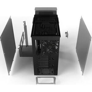 be quiet! Computer Case - ATX, Micro ATX, Mini ITX Motherboard Supported - Midi Tower - Acrylonitrile Butadiene Styrene (A