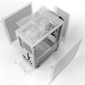 be quiet! Computer Case - ATX, Micro ATX, Mini ITX Motherboard Supported - Midi Tower - Acrylonitrile Butadiene Styrene (A