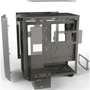 be quiet! Computer Case - ATX, Micro ATX, Mini ITX Motherboard Supported - Midi Tower - Acrylonitrile Butadiene Styrene (A