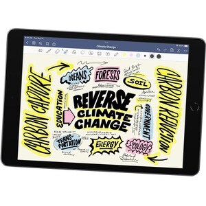 iPad (9th Gen) 10.2in Wi-Fi 256GB - Space Grey - A13 Bionic - Touch ID - Lightning - Supports Apple Pencil (1st Gen) and S