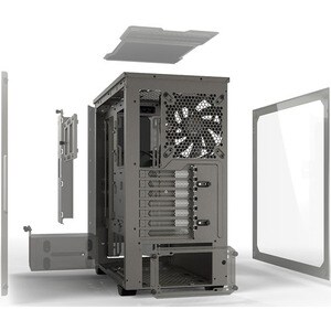 be quiet! Computer Case - ATX, Micro ATX, Mini ITX Motherboard Supported - Midi Tower - Acrylonitrile Butadiene Styrene (A