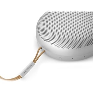 B&O Beosound A1 2nd Gen Portable Bluetooth Smart Speaker - Alexa Supported - Gray Mist - 55 Hz to 20 kHz - 360° Circle Sou