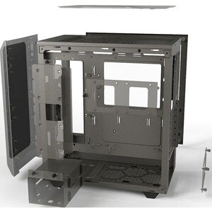 be quiet! Computer Case - ATX, Micro ATX, Mini ITX Motherboard Supported - Midi Tower - Acrylonitrile Butadiene Styrene (A
