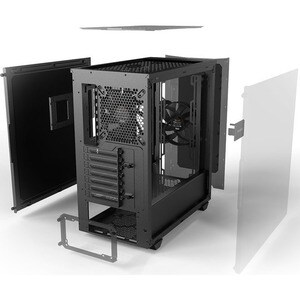 be quiet! Computer Case - ATX, Micro ATX, Mini ITX Motherboard Supported - Midi Tower - Acrylonitrile Butadiene Styrene (A