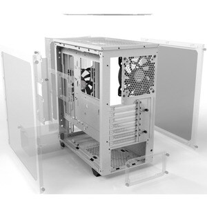 be quiet! Computer Case - ATX, Micro ATX, Mini ITX Motherboard Supported - Midi Tower - Acrylonitrile Butadiene Styrene (A