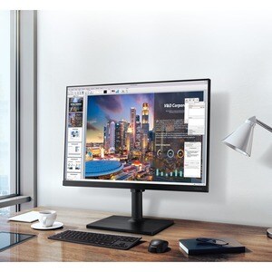 Samsung F27T450FQE 68.6 cm (27") Full HD LED LCD Monitor - 16:9 - Black - 685.80 mm Class - In-plane Switching (IPS) Techn