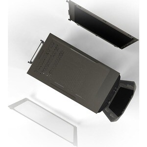 be quiet! Computer Case - ATX, Micro ATX, Mini ITX Motherboard Supported - Midi Tower - Acrylonitrile Butadiene Styrene (A