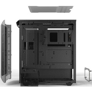 be quiet! Computer Case - ATX, Micro ATX, Mini ITX Motherboard Supported - Midi Tower - Acrylonitrile Butadiene Styrene (A