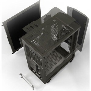 be quiet! Computer Case - ATX, Micro ATX, Mini ITX Motherboard Supported - Midi Tower - Acrylonitrile Butadiene Styrene (A
