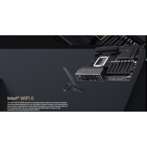Asus Pro WS WRX80E-SAGE SE WIFI Desktop Motherboard - AMD Chipset - Socket sWRX8 - Extended ATX - Ryzen Threadripper PRO P
