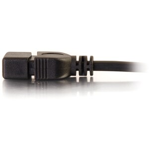 C2G USB Extension Cable - Type A Male USB - Type A Female USB - 1m - Black