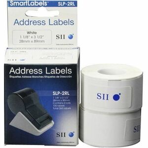 Seiko SmartLabel SLP-2RL White Address Labels - Designed perfectly for Address Labels for Invitations, Office Mailings, Ch