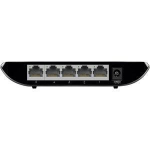TP-Link TL-SG1005D 5 Ports Ethernet Switch - 2 Layer Supported - Twisted Pair - Wall Mountable, Desktop