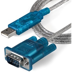 StarTech.com USB to Serial Adapter - Prolific PL-2303 - 91cm (3 ft.) - DB9 (9-pin) - USB to RS232 Adapter Cable - USB Seri