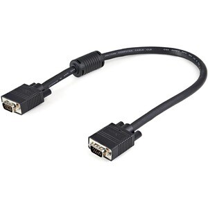 StarTech.com 0.5m Coax High Resolution Monitor VGA Video Cable - HD15 M/M - VGA Extension Cable - HD15 to HD15 Cable - HD-
