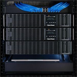 CyberPower UPS Systems OL1500RTXL2U Smart App Online -  Capacity: 1500 VA / 1350 W - 2U Rack/Tower - 4 Hour Recharge - 3.4