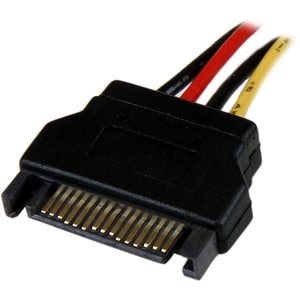 StarTech.com 30,5cm (12in.) SATA to Molex LP4 Power Cable Adapter F/M - SATA to LP4 Power Adapter - SATA Female to Molex M