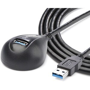 StarTech.com 1,5m (5 ft.) Black Desktop SuperSpeed USB 3.0 Extension Cable - A to A M/F - USB 3.0 Extension Cable A Male t