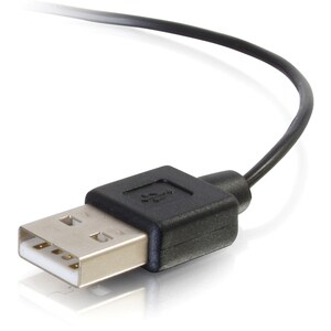 C2G 18 inch USB Charging Cable - USB A to USB Micro B - Phone Charging Cable - USB for Smartphone, Tablet - 1.50 ft - 1 Pa
