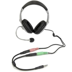 StarTech.com Mini-phone Audio Cable for Audio Device, Notebook, Headset, Headphone, Speaker, Notebook, Headset, Microphone
