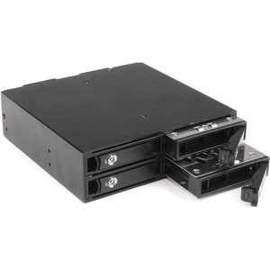 StarTech.com 4-Bay Mobile Rack Backplane for 2.5in SATA/SAS Drives - Hot swap with ease by installing 4 SSDs/HDDs into one