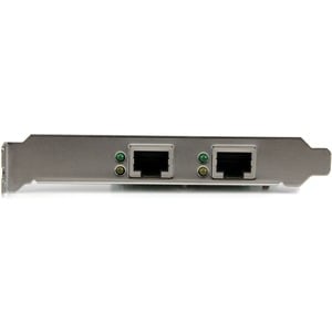 StarTech.com Gigabit Ethernet Card for Server - 10/100/1000Base-T - Plug-in Card - PCI Express x1 - 2 Port(s) - 2 - Twiste