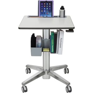 Ergotron LearnFit Student Desk - High Pressure Laminate (HPL) Rectangle Top - Melamine Base - 609.60 mm Table Top Length x