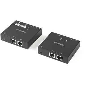 StarTech.com HDMI over CAT6 Extender with 4-port USB Hub - Remote HDMI over CAT5 or CAT6 - 165 ft (50m) - 1080p - Extend 1