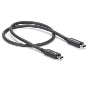 StarTech.com Thunderbolt 3 Cable - 40Gbps - Daisy Chainable - Passive - USB C Cable - USB-C Thunderbolt to Thunderbolt Cab