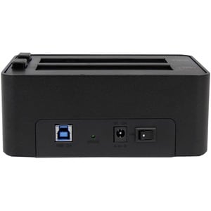 StarTech.com Drive Dock SATA/600 - USB 3.0 Type B Host Interface External - Black - 2 x HDD Supported - 2 x SSD Supported 
