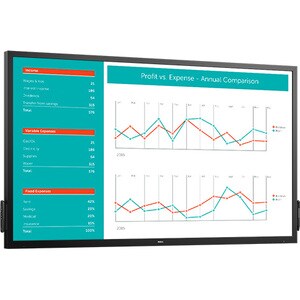 Dell C7017T 176.5 cm (69.5") LCD Touchscreen Monitor - 16:9 - 6 ms - 1778 mm Class - InfraredMulti-touch Screen - 1920 x 1