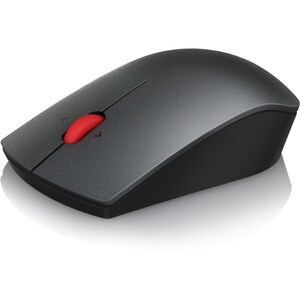 Lenovo Mouse - Radio Frequency - USB - Laser - 5 Button(s) - Black - Wireless - 1600 dpi - Scroll Wheel