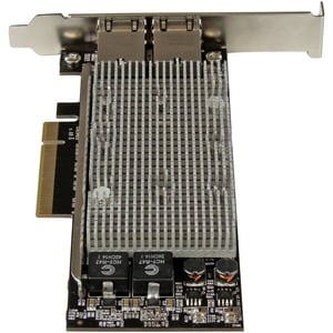 2-Port 10Gb PCIe NIC with Native Link Aggregation - 10Gbase-t Ethernet Card - 100/1000/10000 Mbps LAN Card (ST20000SPEXI)