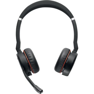 Jabra Evolve 75 Headset MS Stereo - Stereo - Wireless - Bluetooth - 3048 cm - 20 Hz - 20 kHz - Over-the-head - Binaural - 