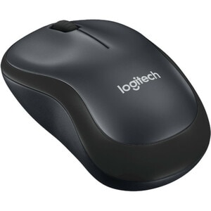 Logitech SILENT M221 Mouse - Optical - Wireless - Radio Frequency - Charcoal - USB - 1000 dpi - Scroll Wheel - 3 Button(s)