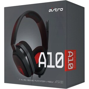 Astro A10 Headset - Stereo - Mini-phone (3.5mm) - Wired - 32 Ohm - 20 Hz - 20 kHz - Over-the-ear, Over-the-head - Binaural