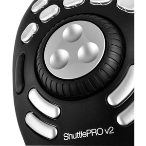 Contour ShuttlePro v2 Multimedia Controller - Black - USB - Jog Dial - 15 Button(s)