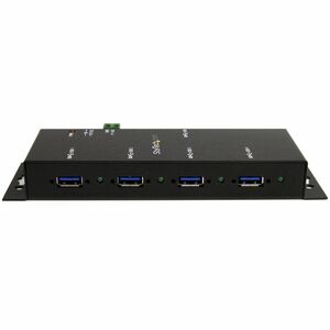 StarTech.com USB/FireWire Combo Hub - USB - External - Black - TAA Compliant - 4 Total USB Port(s) - 4 USB 3.0 Port(s) - PC