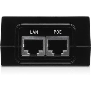 Ubiquiti PoE Injector - 24 V DC, 1.25 A Output - Ethernet Input Port(s) - Ethernet Output Port(s) - 30 W