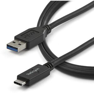 USB to USB C Cable - 3 ft / 1m - 10 Gbps - USB-C to USB-A - USB 2.0 Cable - USB Type C (USB31AC1M)
