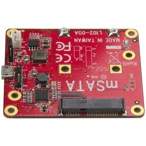 StarTech.com USB to mSATA Converter for Raspberry Pi and Development Boards