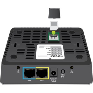 Netgear LB2120 Cellular, Ethernet Modem/Wireless Router - 4G - LTE, HSPA+, UMTS - 18.75 MB/s Wireless Speed - 1 x Network 